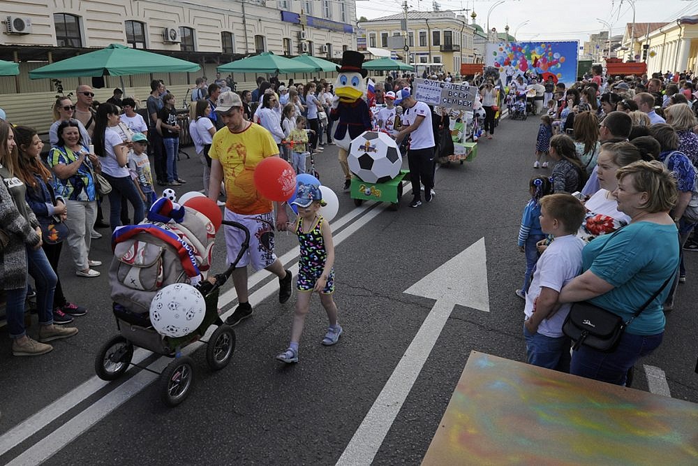 В Тамбове по центральной улице вновь пройдёт «Парад колясок»